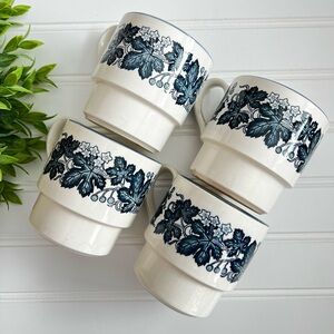 Vintage 1964 Holt Howard Coffee Mugs - Set of 4